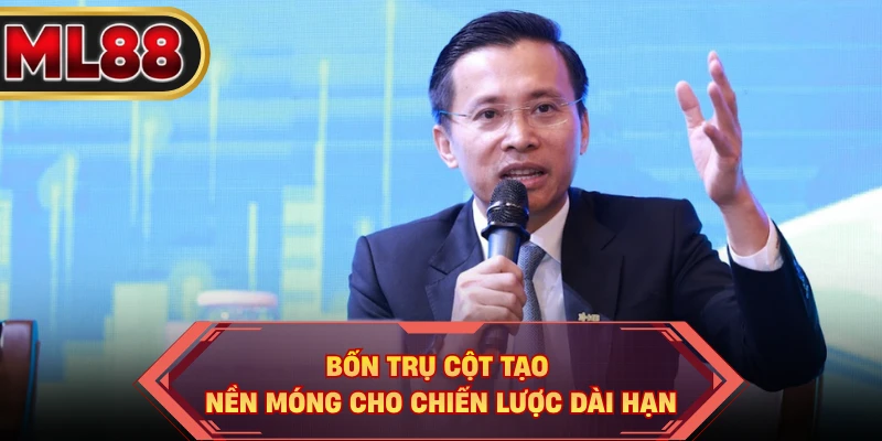 Bốn trụ cột tạo nền móng cho chiến lược dài hạn