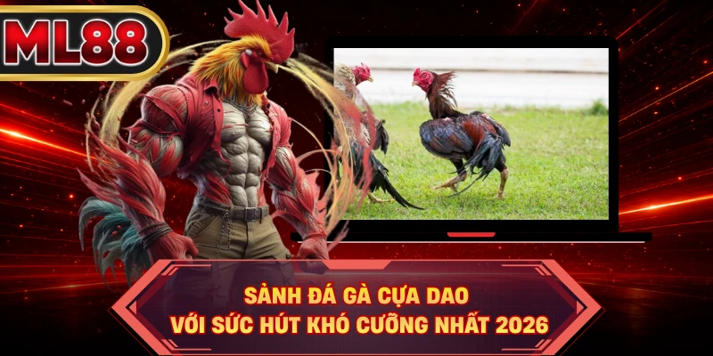 Sảnh đá gà cựa dao với sức hút khó cưỡng nhất 2026