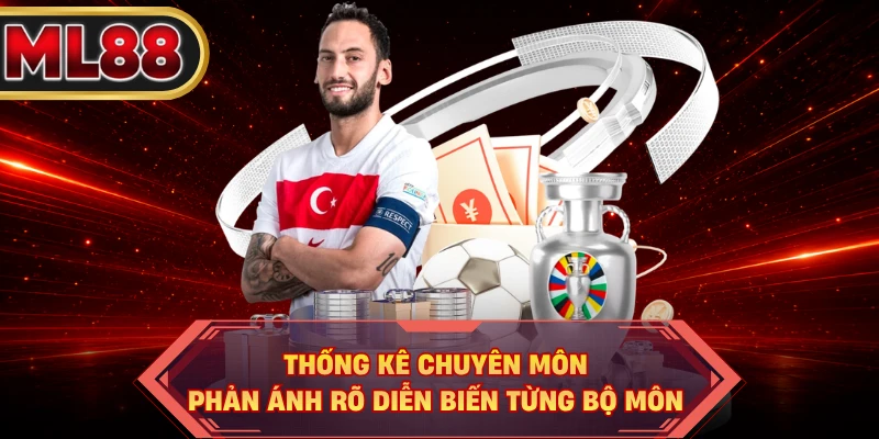 Thống kê chuyên môn phản ánh rõ diễn biến từng bộ môn